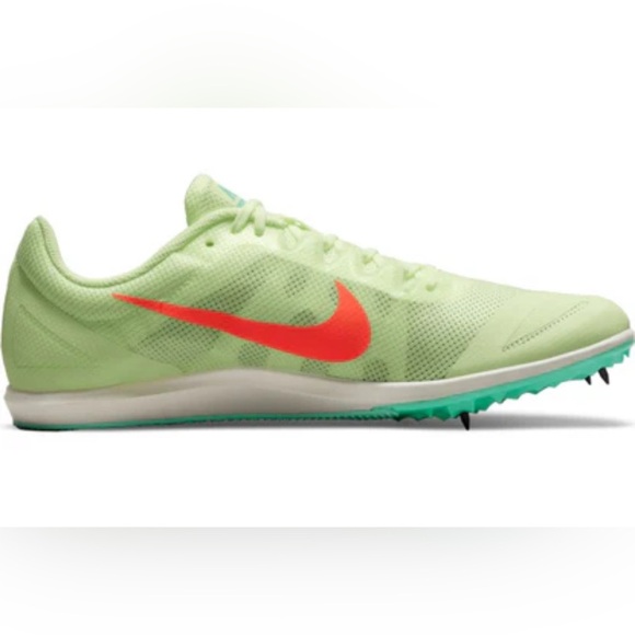 Nike‎ Zoom Rival D 10 Electric Green Track Spikes Unisex Shoes Size 13 - Picture 1 of 7
